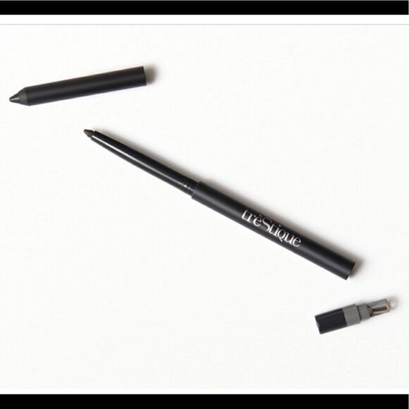 Trestique eye liner Santorini black sand NWT plus new Ipsy pink cosmetic bag - Picture 1 of 5